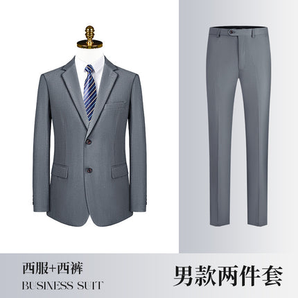 Business Wear Men's and Women's Same-style Suit Autumn and Winter Fashion Slim-fit Business Suit Women's Pants Vest Dress