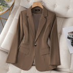 One-piece brown suit / S