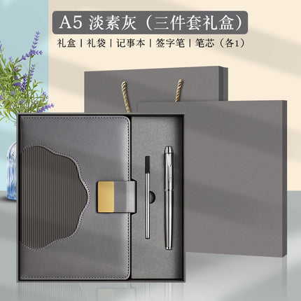 The new a5 business notebook sub-suit can be customized logo high value enterprise activities hand gift box