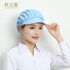 Korean folding hat [light blue half net]]