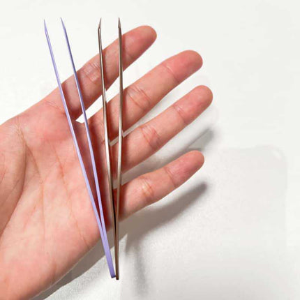 High Precision False Eyelash Tweezers Professional Grafting Tool Golden Feather Clip for Beginners Eyelash Specialist Novice Wholesale