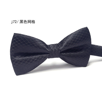 Bow Tie Men's Wedding Groom Best Man Formal Shirt Performance Brother Group Pattern Bow Tie Wedding Trendy Dress
