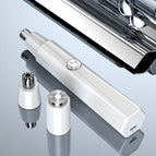 White / [Multi-functional two-in-one] nose hair device + razor
