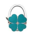 Four-leaf clover solid color light blue
