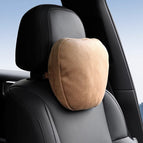 Perforated brown headrest single