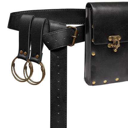 Medieval Retro Fashion Tight Wide Girdle Women's Drawstring Belt European and American Palace Girdle Drop Shipping
