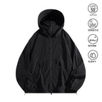 Black (same style for men and women, upf50+) / Xs [recommended 40-52.5kg ]