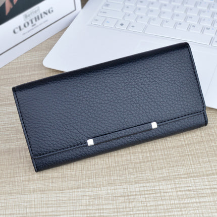 New Women's Wallet Women's Long Clutch Bag Mother's Multi-Card Card Bag Fashionable Simple Large Capacity Mobile Phone