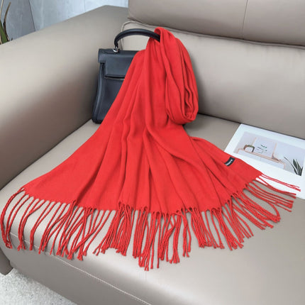 China Red Festival Scarf Custom Embroidery Party Opening Ceremony Red Scarf Wholesale Printing logo