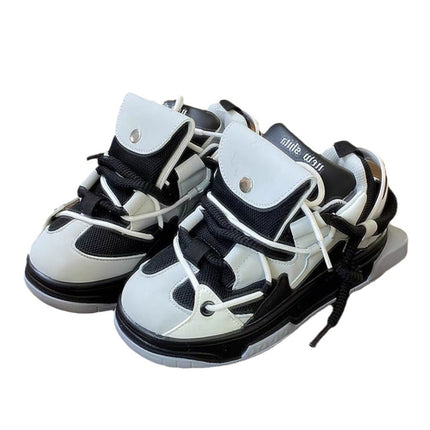 2024 New versatile casual niche design retro sneakers Korean style ins Street shooting men and women couple sneaker
