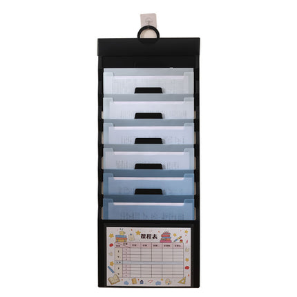 Wall-mounted organ bag special examination paper storage bag for students multi-layer classification examination paper storage book A4 data file bag