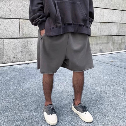 Heavy KANYE YZY Kanye Same Style American Style Fashion Brand Summer High Street Shorts Men's Casual Sports Pants