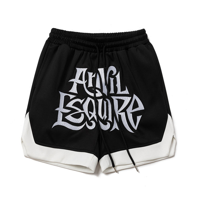American-Style Shorts Hip-Hop Trendy Brand 2026 Spring New Basketball Shorts Men's High Street Loose Casual Sports Pants