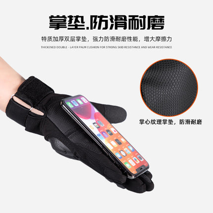 Tactical Gloves Outdoor Non-Slip Touch Screen Special Forces Combat Training Wear-Resistant Men's Motorcycle Cycling Sports Non-Slip Wear-Resistant