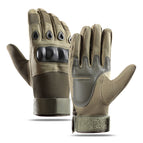 Hard 0 shell full finger green / M