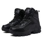 B22 black high-top boots / 39
