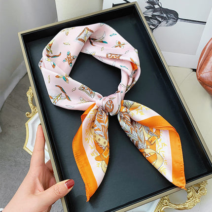 70 square scarf scarf French women's high-end sense scarf all-match 2024 new matching village shirt scarf scarf wholesale