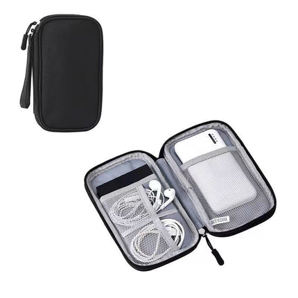 in stock Digital Bag Data Cable Bag Storage Bag Earphone Bag Mobile Phone Bag Hand Bag U Disk Multifunctional Storage Bag