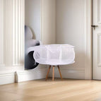 Horizontal white three partitions