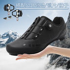 T27-2 black road shoes + pedals + cleats / 36
