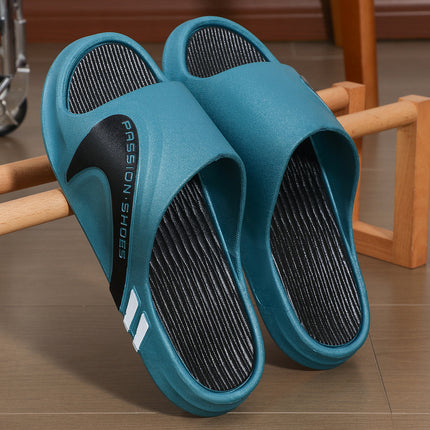 Slippers Men's Casual Summer Outer Wear Sports Non-slip Odor Deodorant Slip-on Feeling Men's Sandals and Slippers Open Toe Platform Beach Shoes