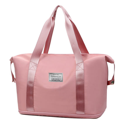 New Travel Bag Women's Large-Capacity Fitness Bag Dry and Wet Separation Sports Outing Travel Storage Bag Clothes Luggage Bag