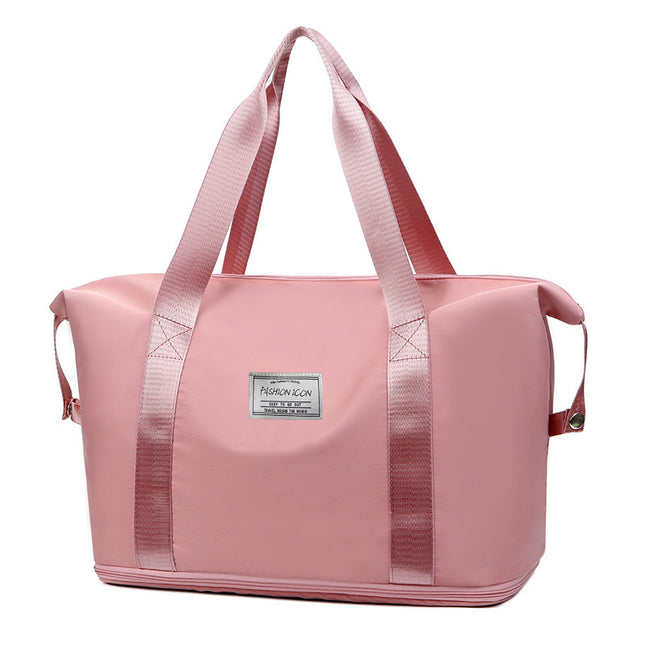 New Travel Bag Women's Large-Capacity Fitness Bag Dry and Wet Separation Sports Outing Travel Storage Bag Clothes Luggage Bag