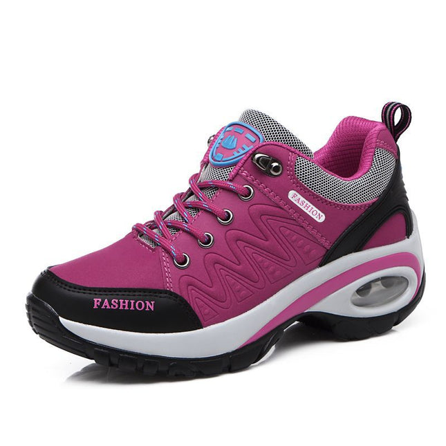 Outdoor Air-Cushion Shoes, Running and Hiking Shoes, Heightening Soft-Soled Shock-Absorbing Mom's Shoes, Sports Versatile Thick-Soled Casual Shoes, Women's Shoes