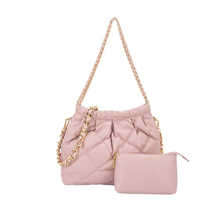 Chain Link Bag for Women 2026 New Model Large Capacity Trash Bag Style Niche Versatile Tote Hobo Bag