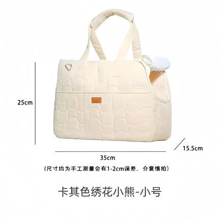 Cat Bag Winter Warm Going Out Portable Cat Carrying Portable Dog Bag High Beauty Value Small Dog Pet Backpack
