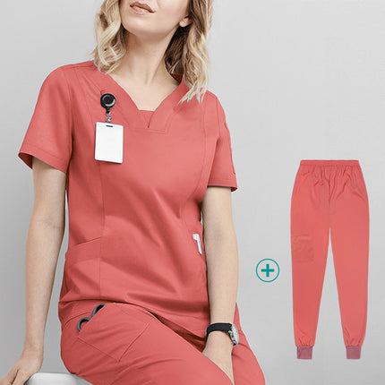 Temu, Operating Room Scrub Suit Set for Doctors and Nurses, Beauty Salon Workwear, Medical and Healthcare Use Only