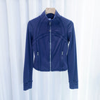 Midnight blue 094 silver zipper jacket / S/2 size 40~45kg