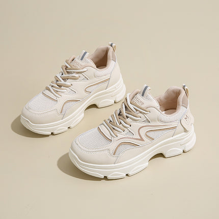2025 National Tide Live high quality Solid Mesh Breathable sneaker Ultra Light Women's Shoes Four Seasons Sports Outdoor Running Shoes