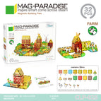 025 farm animal magnetic sheet-32pcs