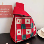 Plaid love red / 85-90g
