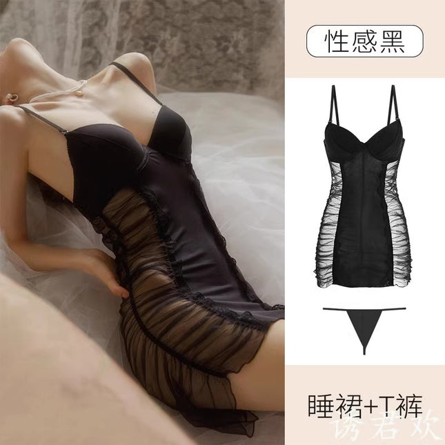 Sexy Lingerie Uniform Pajamas Bed Temptation Opening Secretary Passion Hot Flirting suit Midnight Charm