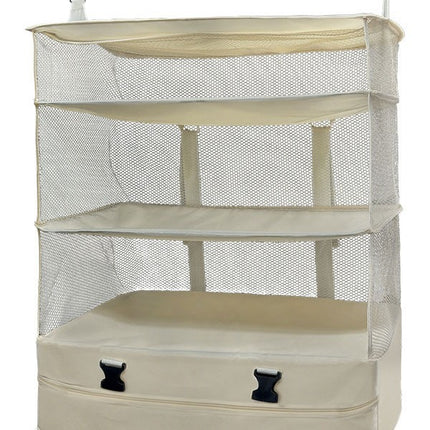 Hanging Bag Portable Storage Bag Wall-Mounted Space-Saving Travel Hanging Bag Wall-Mounted Travel Folding Wardrobe Storage