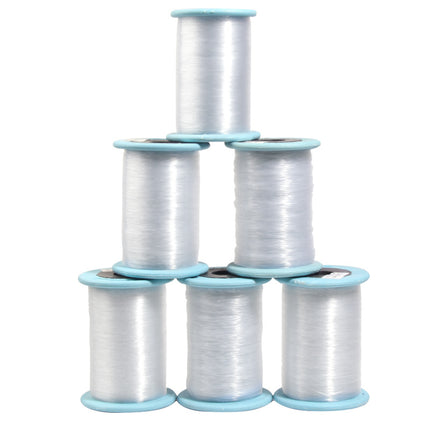 Manufacturer Supplies Large Rolls of Transparent Round Crystal Fishing Line, Non-Elastic Fishing Wire, Handmade Line, DIY Essential Jewelry Accessories