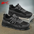 Black and dark gray [retro casual hiking sneakers] / 39
