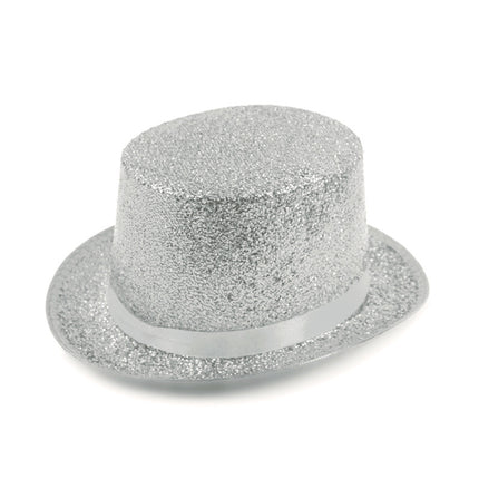British Retro Gentleman Hat Black High Top Jazz Hat Stage Magic Hat Kidsren's Performance Hat Fashion High Top Hat