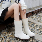 [fleece-free style] white-sneaker size / 36