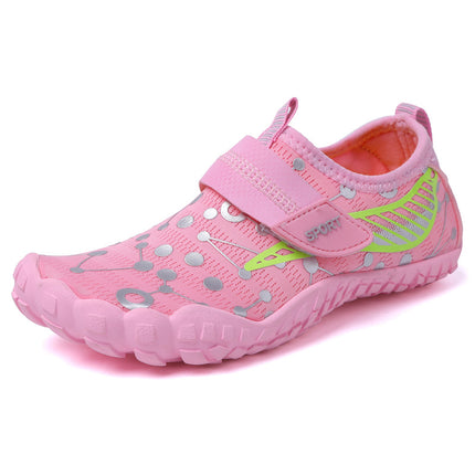 Cross-Border Unisex Children's Water Shoes for Indoor Activities Like Jump Rope and Aerobics, Dual-Use for Water and Land, Barefoot Swimming and Water Play Shoes, Beach Shoes