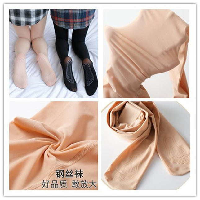 Women's Spring and Autumn Sheer Leg Socks, Natural Nude Feel, Thin Base Layer Socks, Slight Compression Slimming Socks, Sun Protection Shaping
