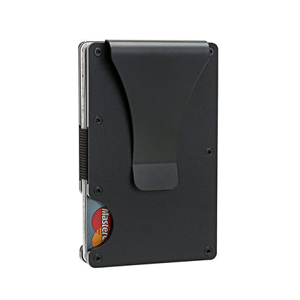 RFID Credit Card Holder Carbon Fiber Card Holder Anti-degaussing Men's Multifunctional Wallet Card Holder Card Holder Anti-theft Box