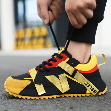 European Trendy Men's Shoes, Autumn 2026 New Model, Thick-Soled Height-Increasing Dad Shoes, Internet Celebrity Hot-Selling Sports Casual Shoes