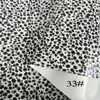 33# black and white leopard print