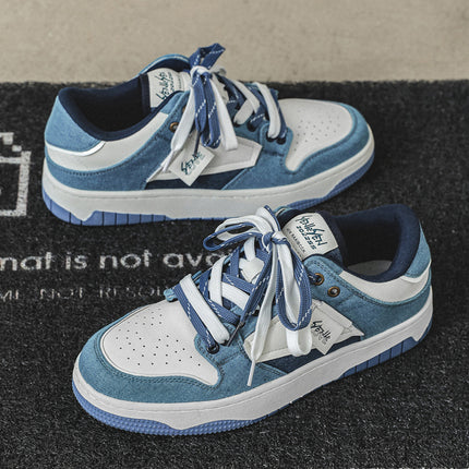 Summer Sneakers Men's Casual Trendy Shoes Canvas Denim Niche Original Design American Retro Trendy Brand Boys Korean Version