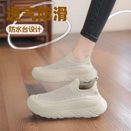 Women's sneaker Outdoor New Spring and Autumn Breathable All-match Comfortable Slip-on Casual Women