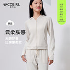 White protein [hooded top] / M【 45-52.5kg 】