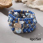 xhy312 hollow heart dark blue